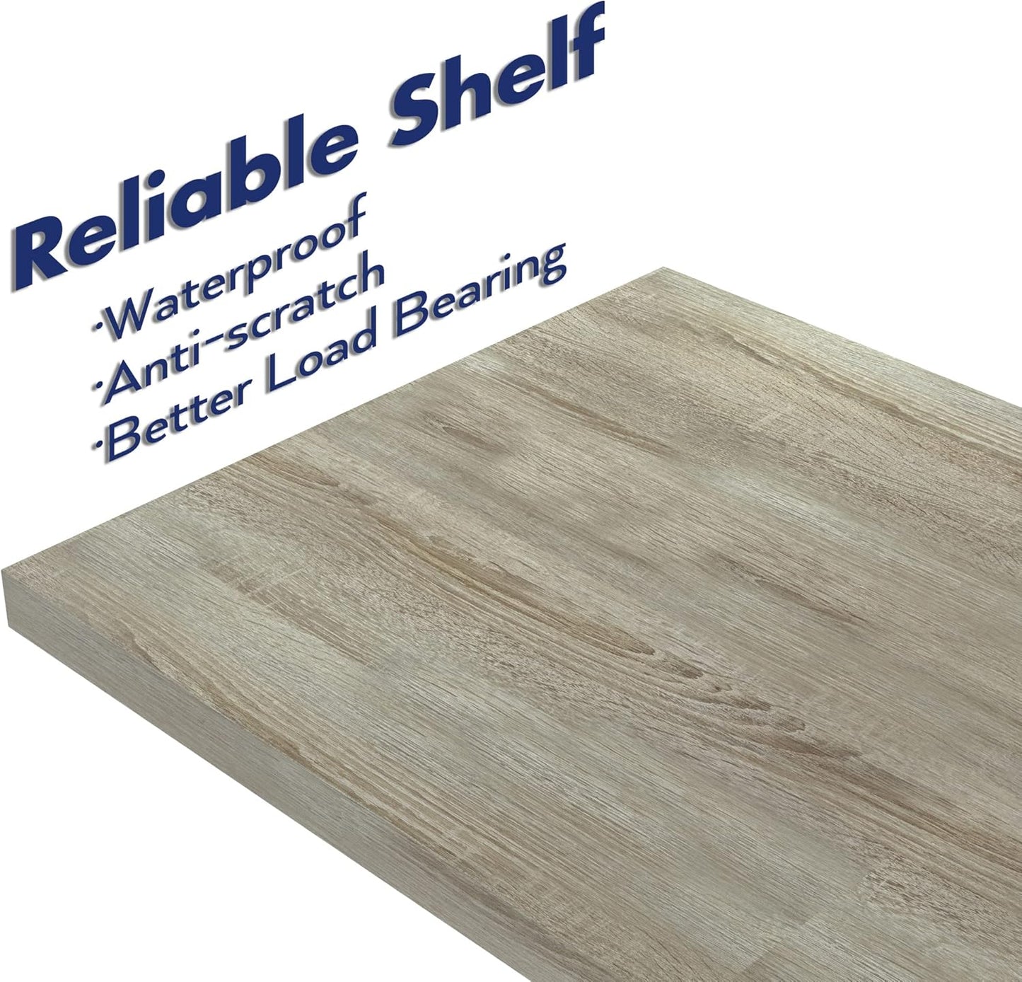 NUMENN 5 Tier Bookshelf, Tall Bookcase Shelf Storage Organizer, Modern Book Shelf for Bedroom, Living Room and Home Office, Grey