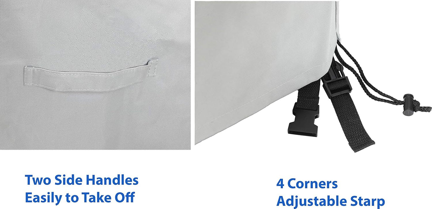 Simple Houseware Patio Chair Covers Waterproof 2 Pack, 39 x 32 x 29 Inches