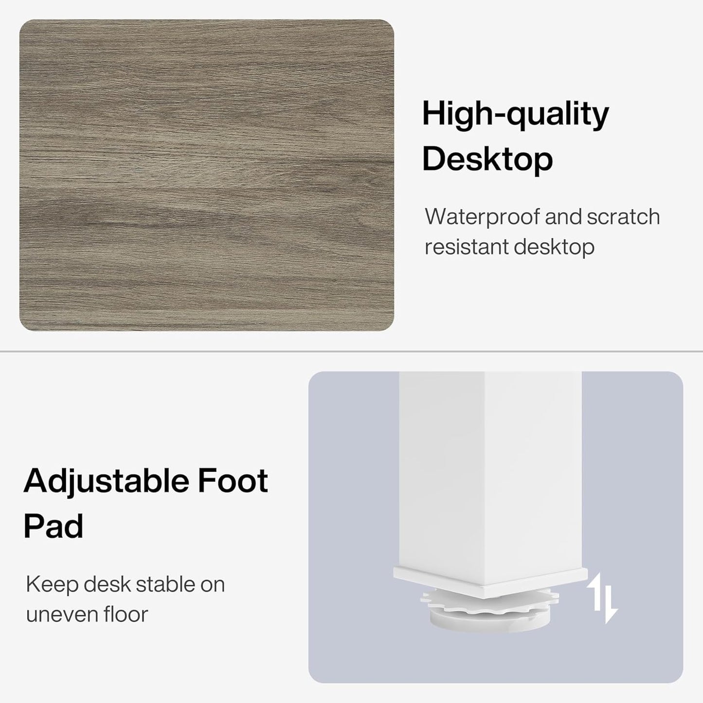 Tribesigns 6.5FT Conference Table, 78.7 Inche Rectangle Meeting Seminar Table, Large Business Tables for 6-8 People (Only Table)