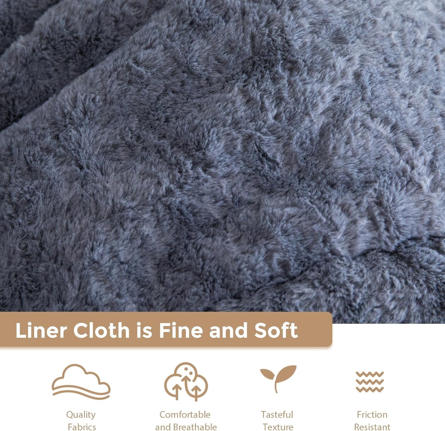 BYBYME 3 in 1 Bean Bag Chair, Convertible Chair Folds from Bean Bag to Lounger, High-Density Foam Filling, Faux Fur Big Sofa Bed, Giant Bean Bag Chair Bed for Adults