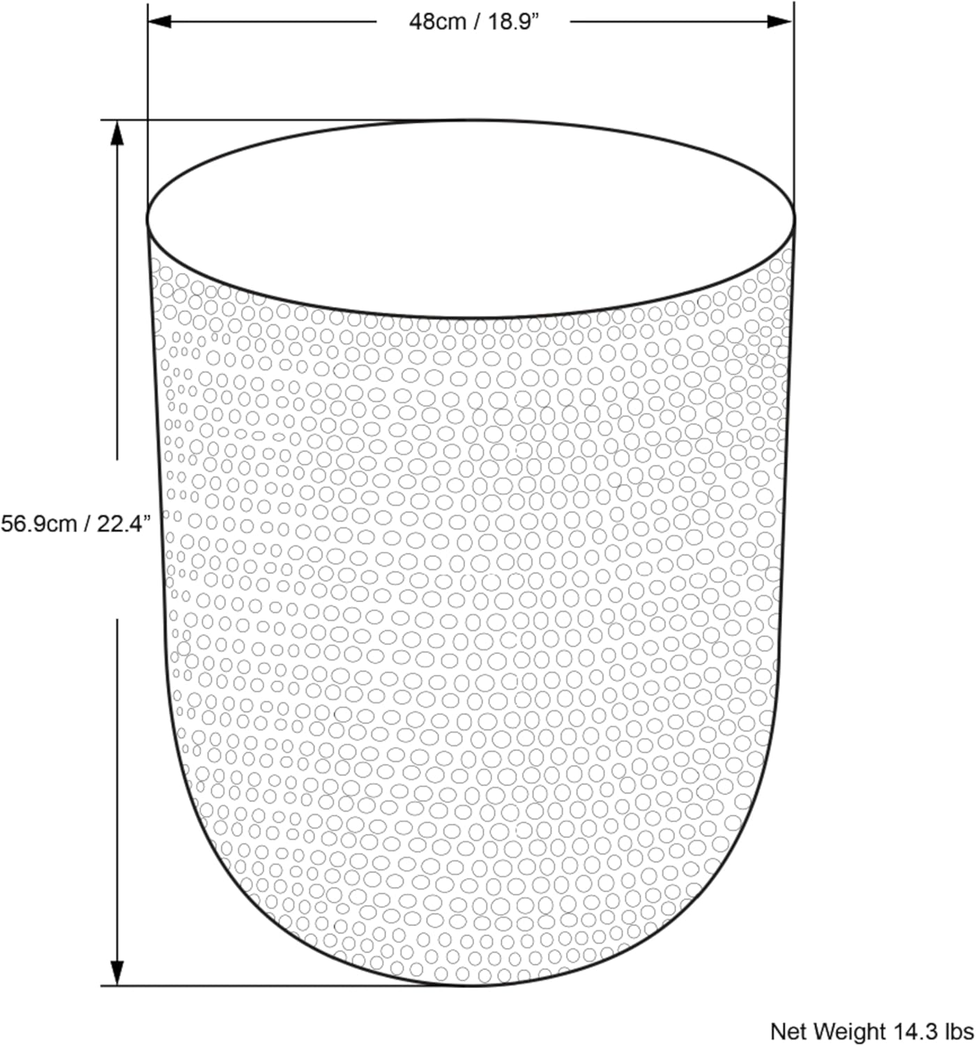 SIMPLIHOME Nova Boho 19 Inch Wide Metal Side Table in Gold Ombre, Fully Assembled, For the Living Room and Bedroom