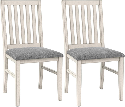 Solid Wood Dining Table, Part of Dining Table Set, Mix and Match Table & Chair Sold Separately for Dining Room, Kitchen, Grey