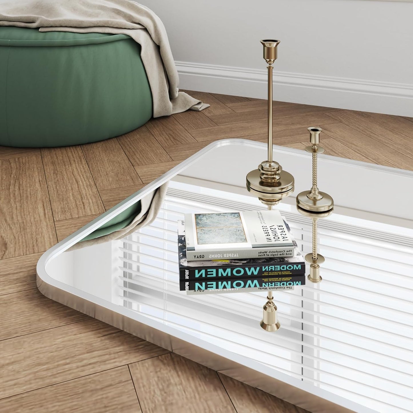 Mirror for Bathroom, Espejo para baño,30x60 Silver Mirror Framed,Large Mirrors for Wall,Rectangle Bathroom Mirrors for Over Sink