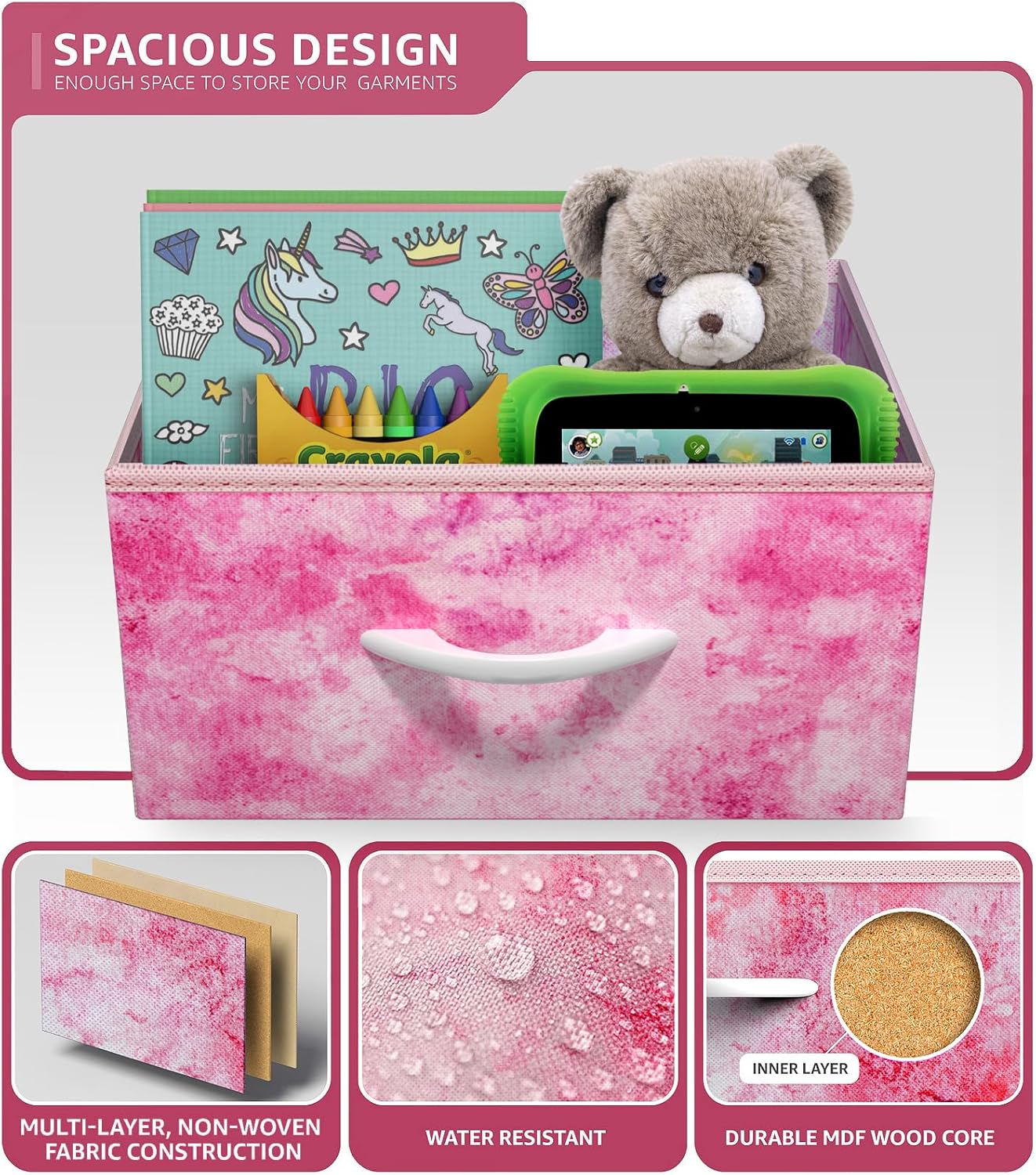 Sorbus Kids Dresser with 9 Drawers - Storage Unit Organizer Chest for Clothes - Bedroom, Kids Room, Nursery, & Closet