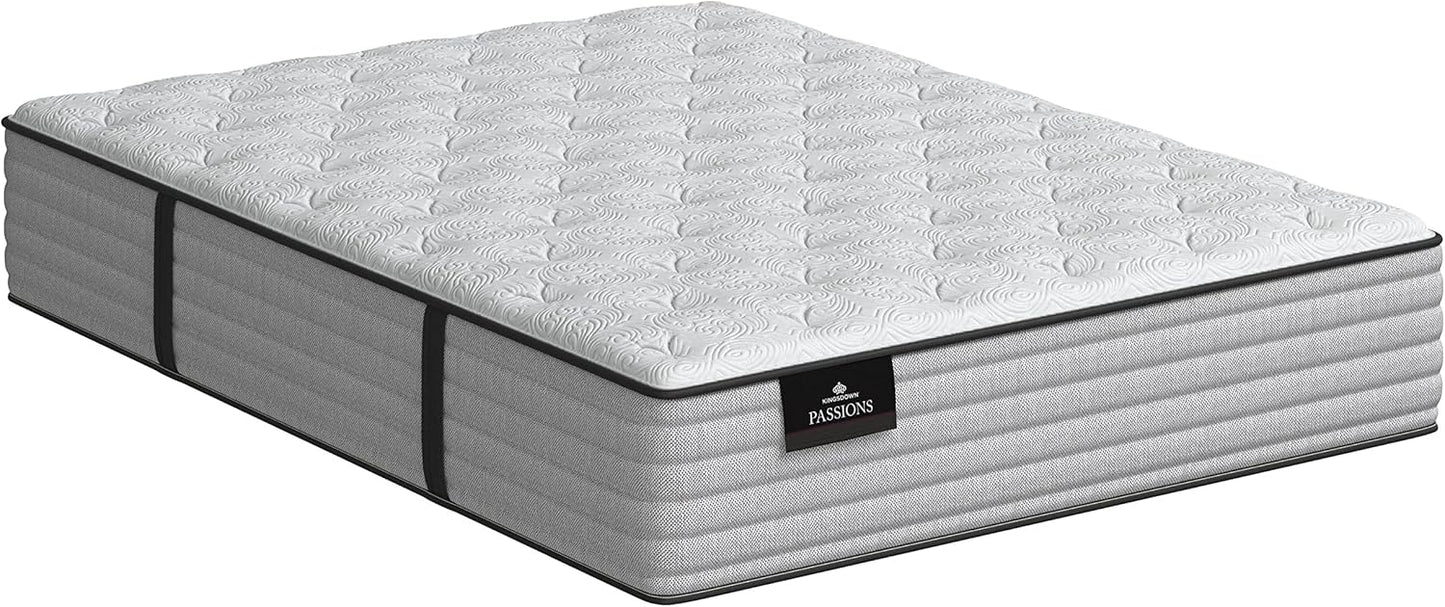 Kingsdown Passions Aspiration 14" Plush Hybrid Mattress, Full XL