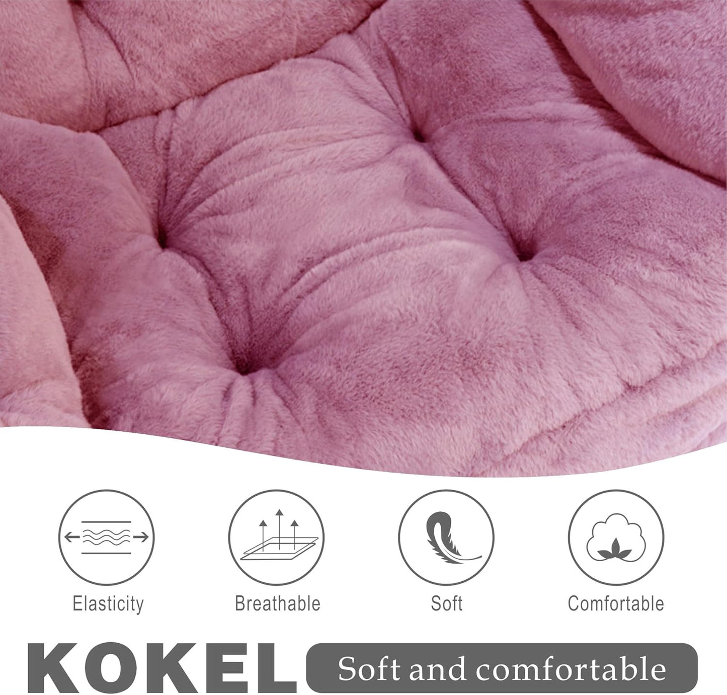 Lazy Chair with Folding Ottoman,Living Room Chairs, Accent Contemporary Lounge Chair, Single Steel Frame Leisure Sofa Chair with Armrests and A Side Pocket (TM31RED)