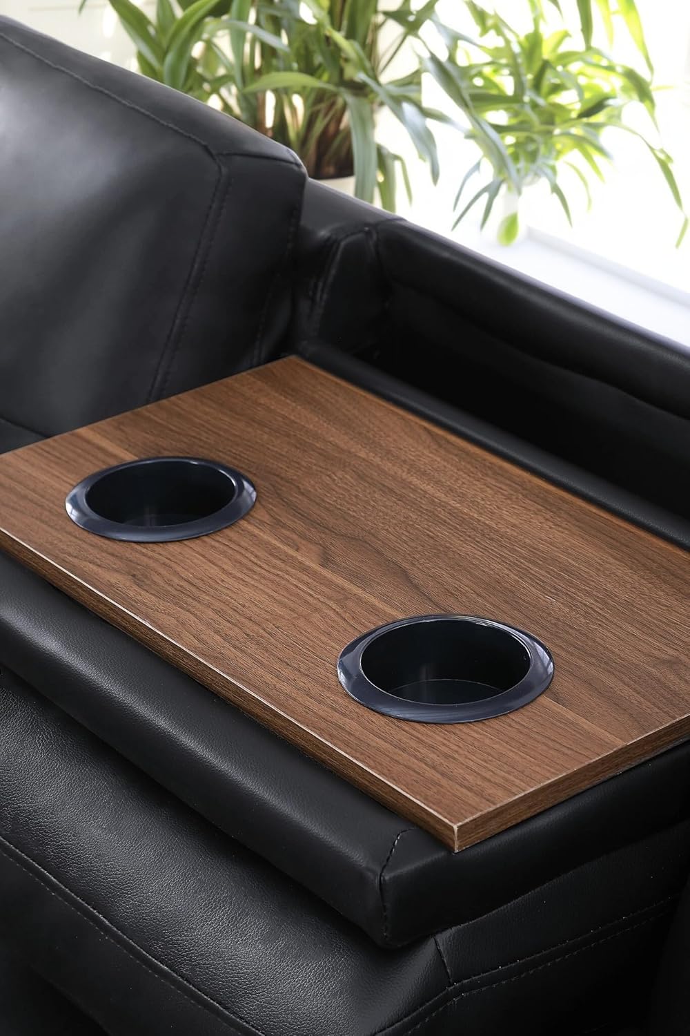 98 Inch L Shaped Sectional Sofa with Chaise Lounge, Storage Ottoman and 2 Pillows, 4-Seaters Faux Leather Upholstered Tufted Couch w/Cupholder & Nailhead Trim for Living Room, Office, Black