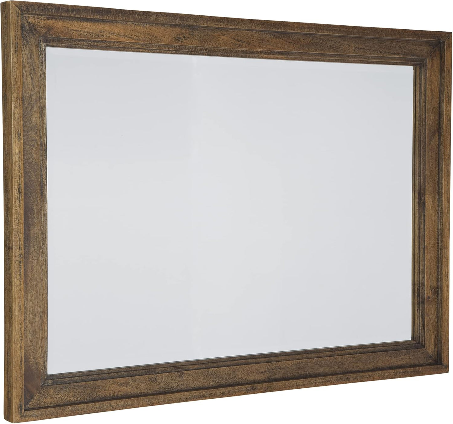 Hekman Furniture Bedford Park Rectangular Mirror – Wooden Frame, Beveled Glass Rectangular Wall Mirror, Solid Wood, Vintage Decorative Accent for Bathroom, Bedroom, Living Room, Antique Home Decor