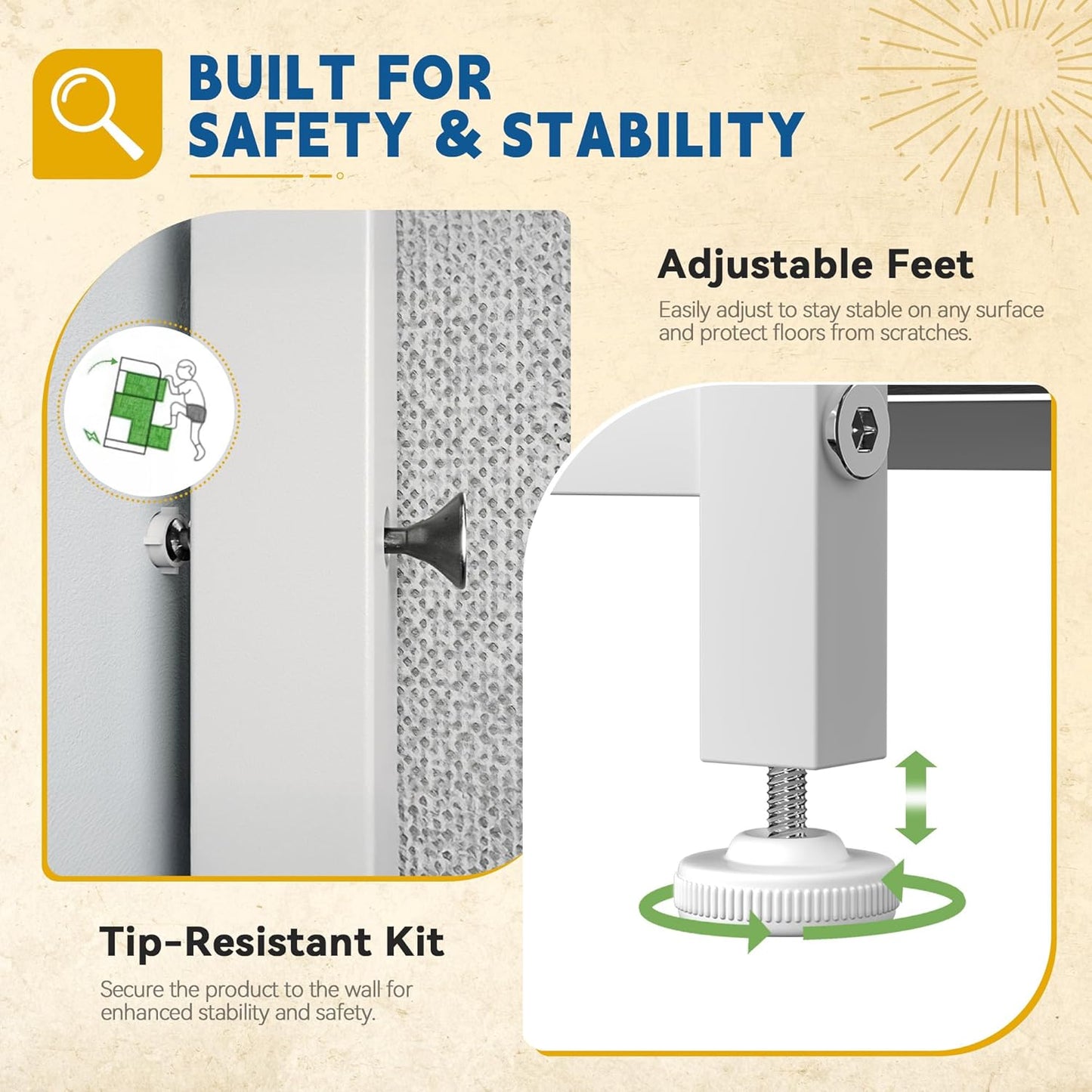 DWVO Fabric Dresser for Room, Tall Storage 8 Drawers, Black Dresser & Chest of Drawers, Storage Drawer Organizer for Closet, Living Room