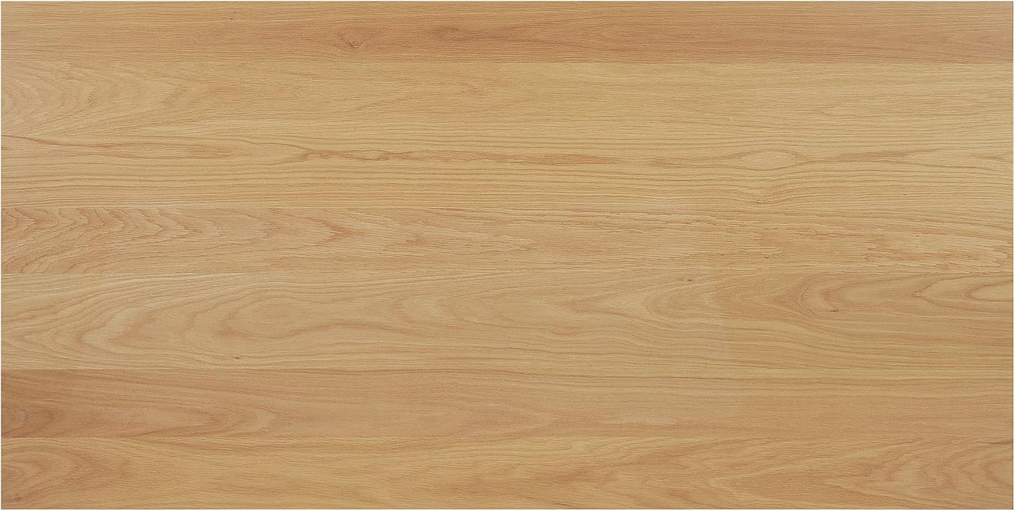 Christopher Knight Home Benson Mid-Century Modern 7 Piece Dining Set, Light Beige and Natural Oak