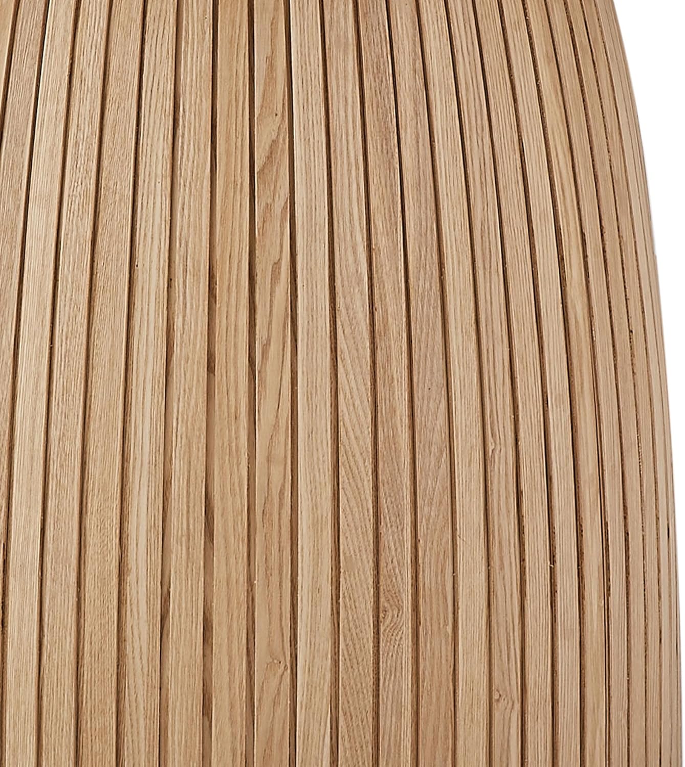 Mushroom-Shape Wooden Round Dining Table Modern Kitchen Dinner Furniture with Natural Wood Grain Variation Tabletop and Circular Leg for Diningroom/Living Space