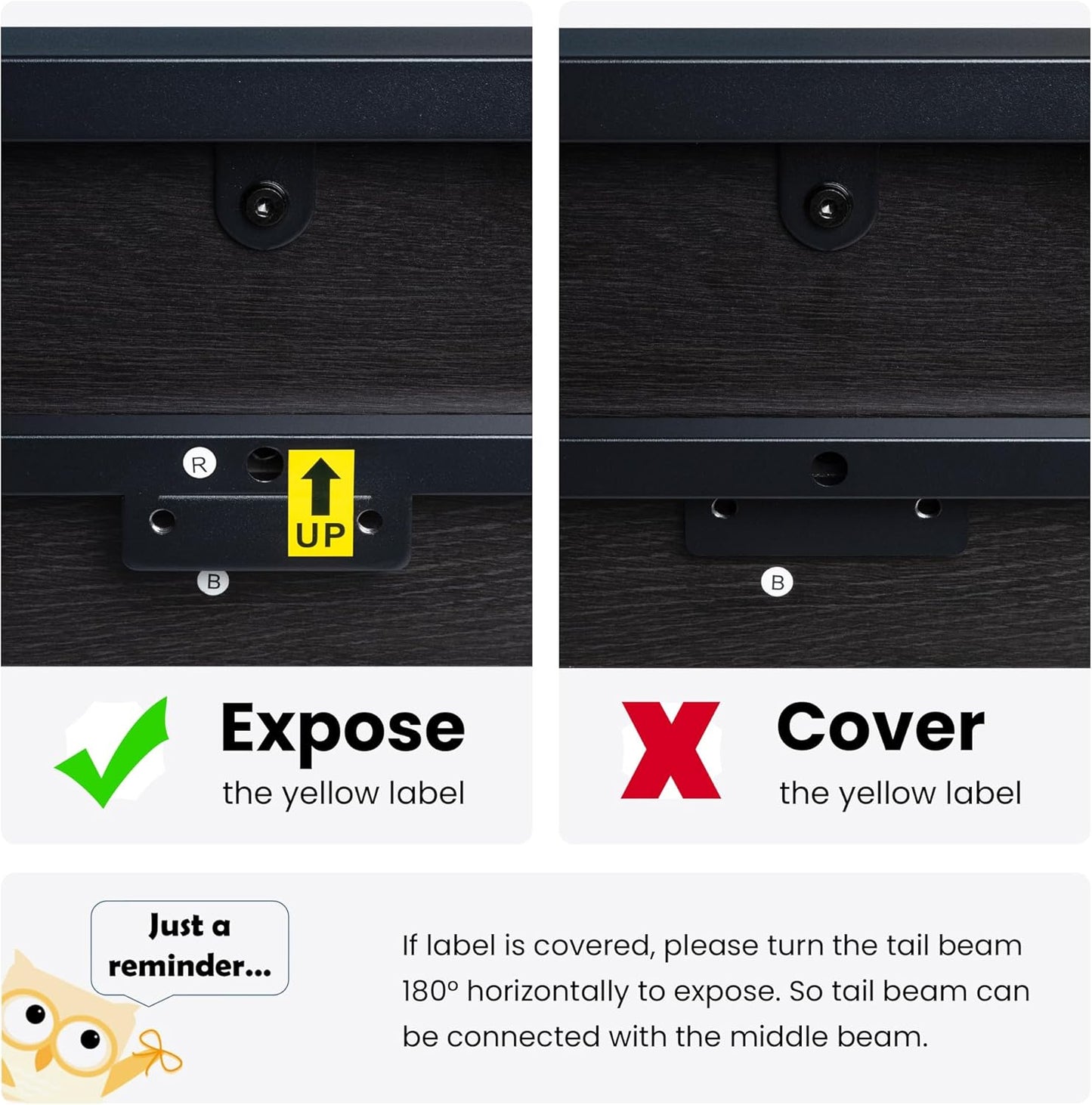 SHA CERLIN 14 Inch King Size Metal Platform Bed Frame with Wooden Headboard and Footboard, Mattress Foundation, No Box Spring Needed, Large Under Bed Storage,Black Oak