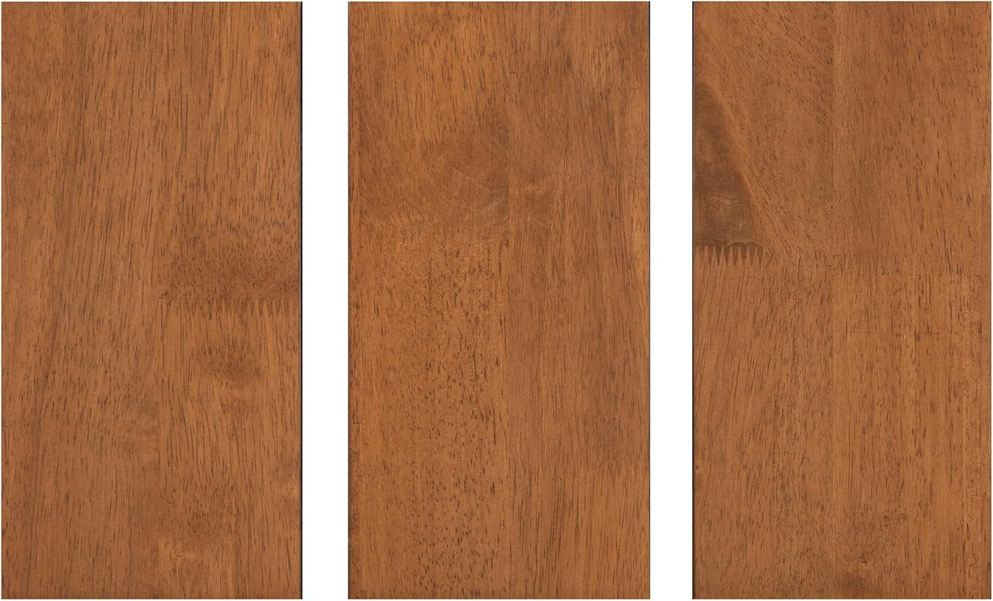 NTC Lux Solid Wood Nightstand, Mid Century Modern Side Table Bedroom, Bedside Furniture, Night Stand, End Table, Easy Assembly - Teak Look