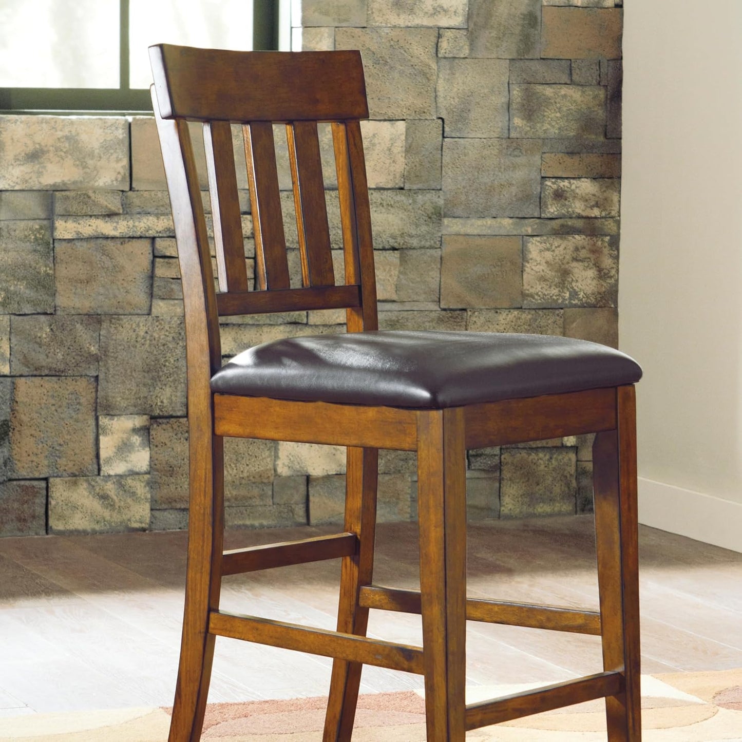 Signature Design by Ashley RaleHadd Barstool, 2 Count, Light Brown