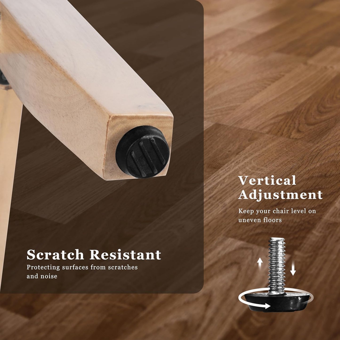 HomePop 24" Open Back Counter Stool Home Décor|Fabric Chairs for Dining Room, Kitchen and Living Room - Stain Resistant White Woven(Single Pack)