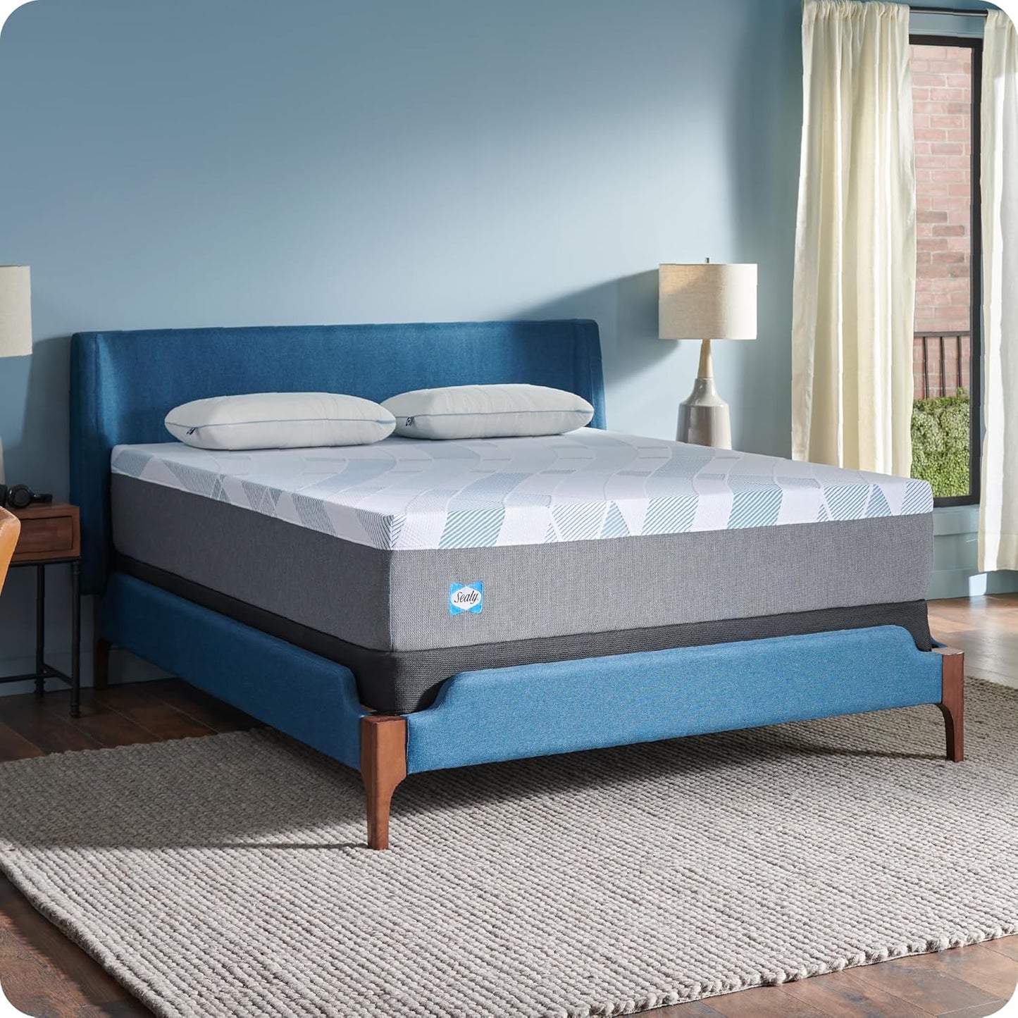 Sealy Dreamlife 12” Foam Mattress-in-a-Box, California King, SealyComfort Gel Memory Foam, SealySupport Transition Foam, Surface-Guard Technology