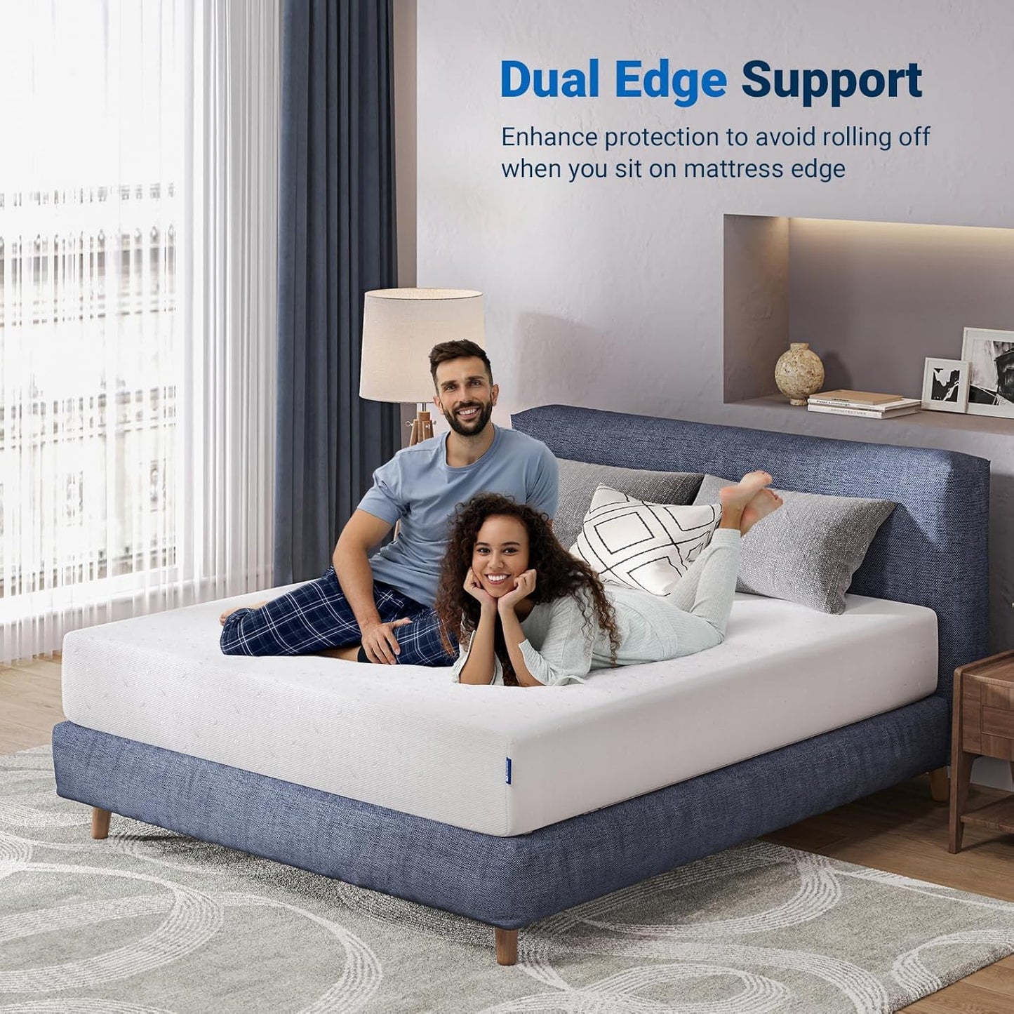 Avenco 10 Inch Full Size Mattress, Comfort Memory Foam Full Mattress in a Box for Refresh Sleep & Pressure Relief, Full Bed Mattresses CertiPUR-US Certified,Medium Firm