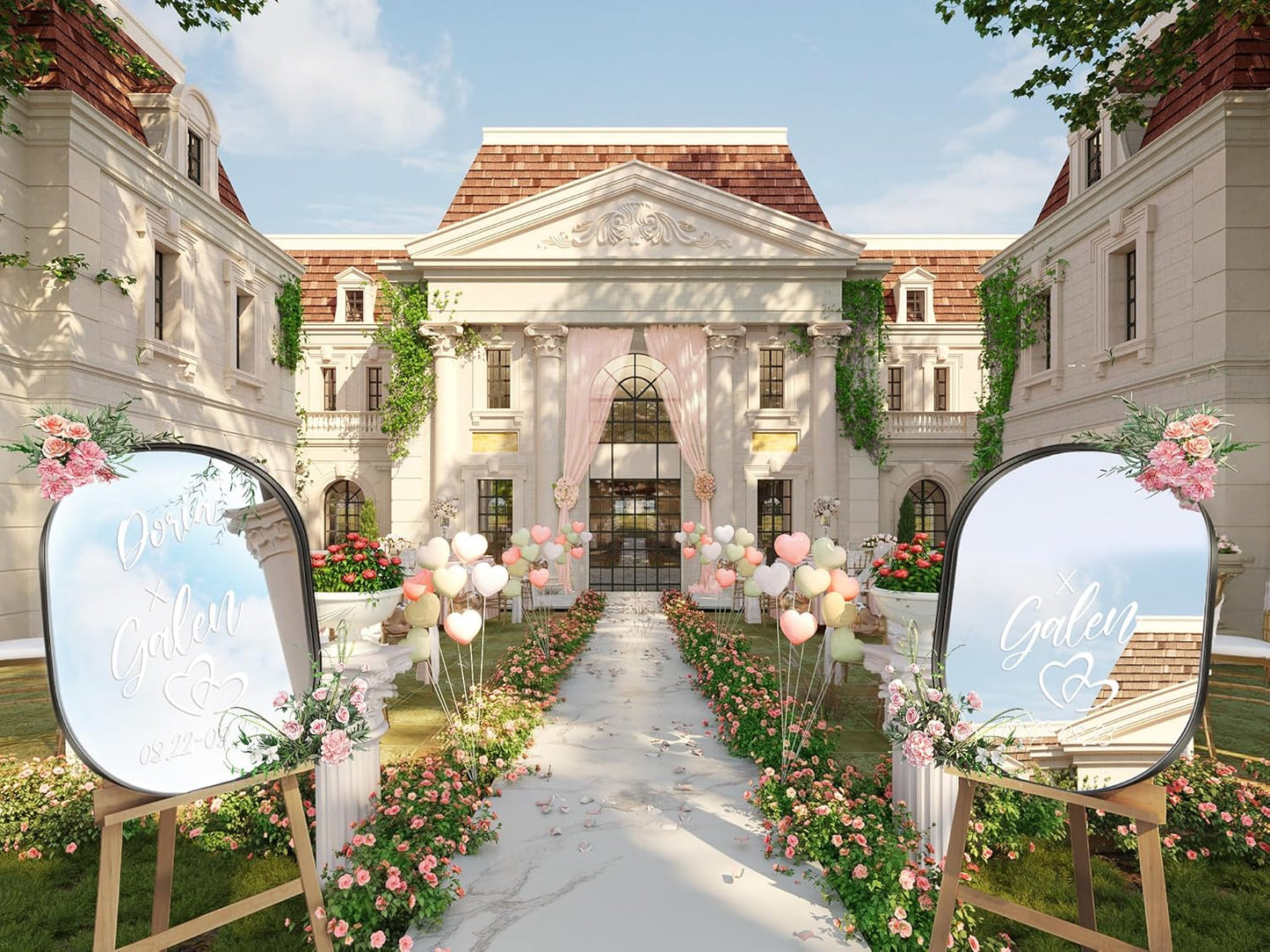 2 Pack Black Oval Mirrors, 20" x 33" Double Modern Mirror for Living Room, Black Frame Mirror for Over Sink Bedroom Fireplace Entryway Hang Vertical and Horizontal