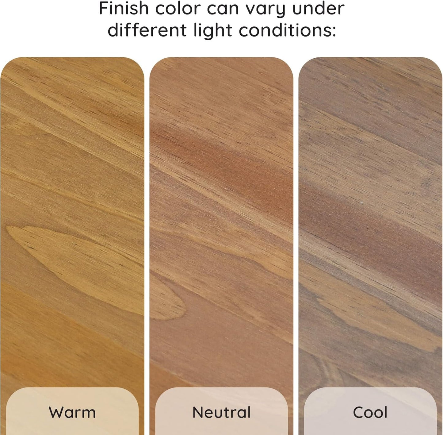 Grain & Grove Smith Collection Solid Wood Counter Height Bar Stool, 24-Inch Saddle Seat Backless Stool, Ideal for Kitchen Island, Dining, or Home Bar Seating, Pecan