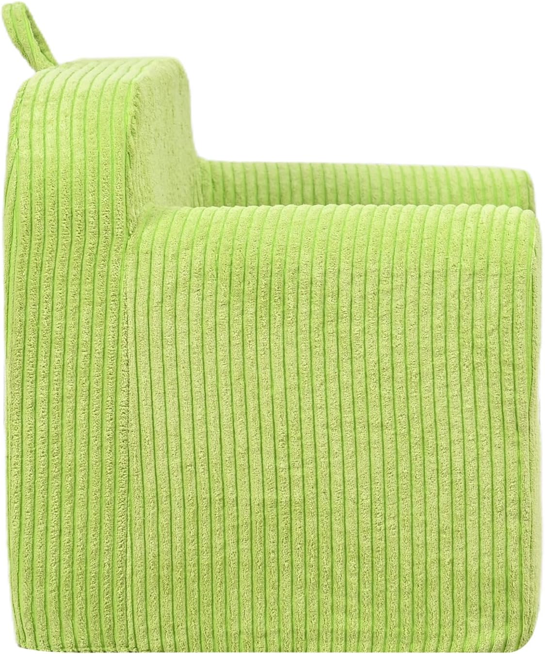 Kids Sofa, 2-in-1 Comfy Toddler Couch,Soft Sherpa Fold Out Toddler Chair for Boys and Girls (Green)