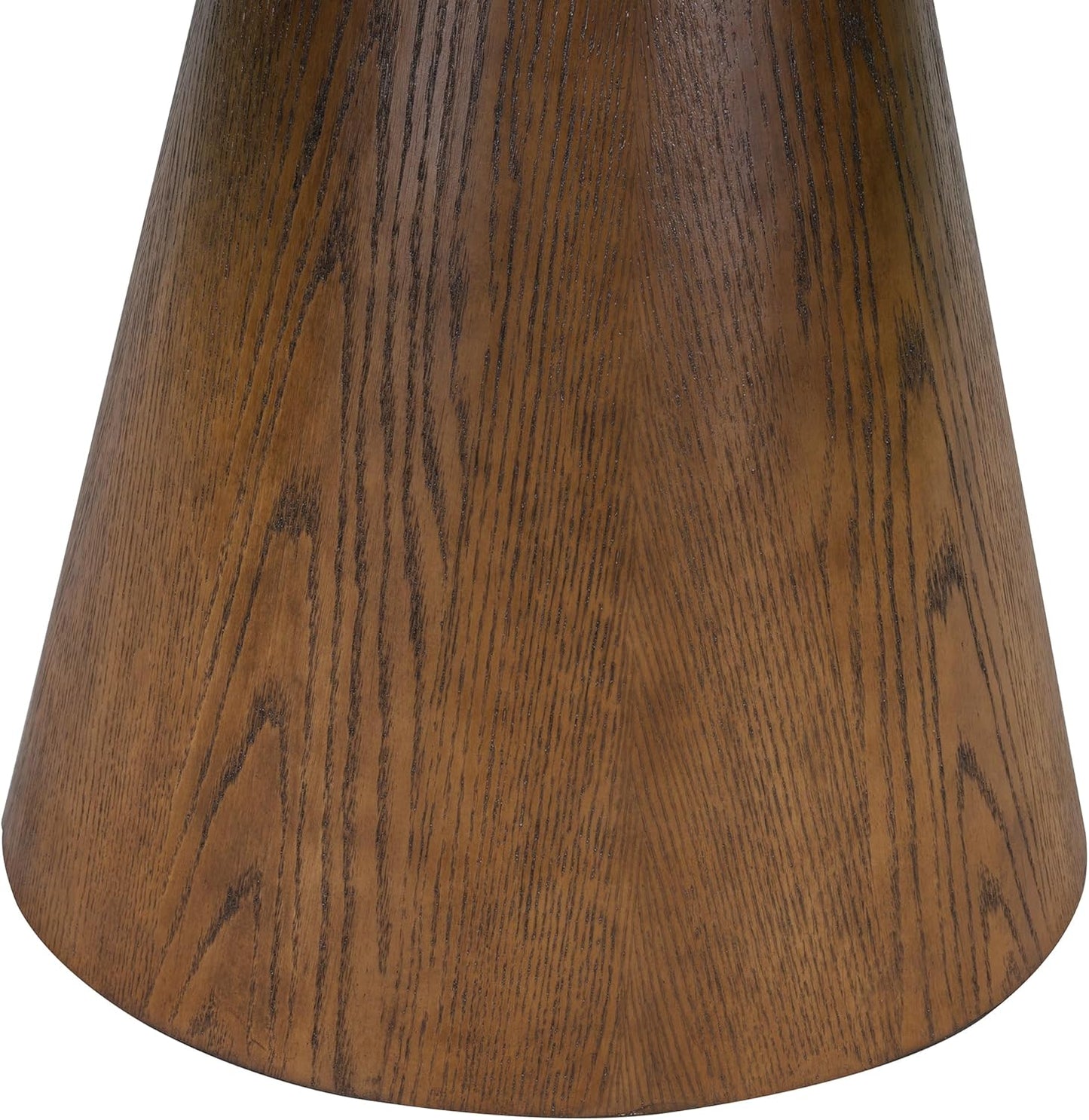 ERYE Contemporary Wooden Round Dining Table, More Decorative Rubber Wood Diningtable for Living Space