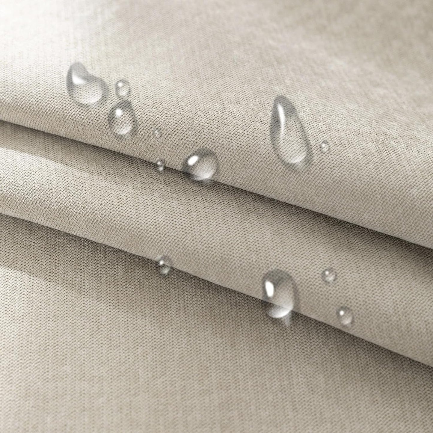 STACYPIK Waterproof Sofa Covers Durable Beige Sectional Couch Cover L Shape for Kids Dogs Pet Protector Non-Slip Sofa Slipcover for 3-4 Cushion Couch Multi-Use Leak-Proof Couch Cover-71X150IN