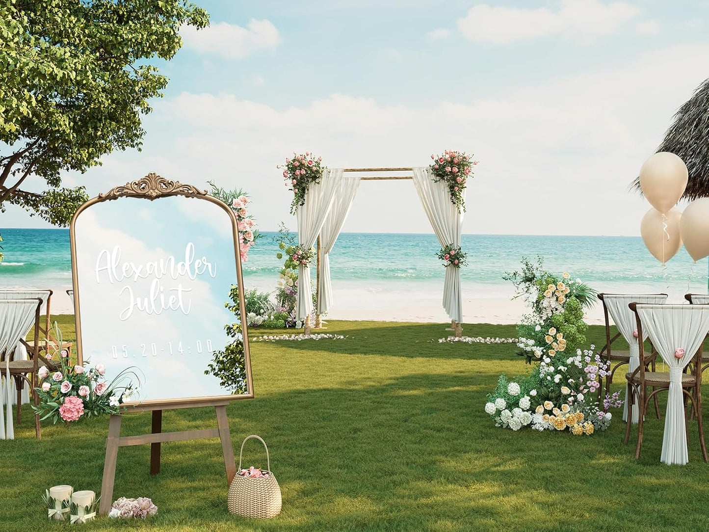 Arched Antique Gold Mirror, 28"x36" Vintage Bathroom Vanity Mirror, Ornate Arched Brass Wall Mirror for Over Sink/Fireplace/Entryway