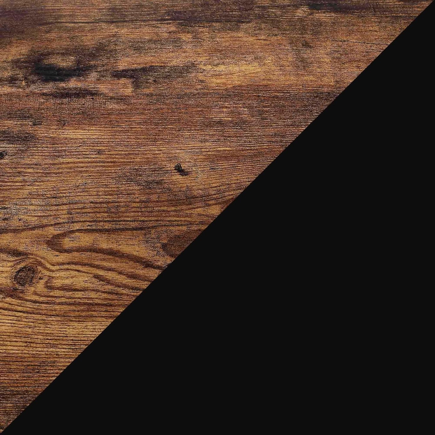 Convenience Concepts Oxford Console Table 39.5" - Sofa Table with Storage Shelf, Transitional Entryway Hall Table for Living Room and Bedroom, Display Foyer Table, Barnwood/Black