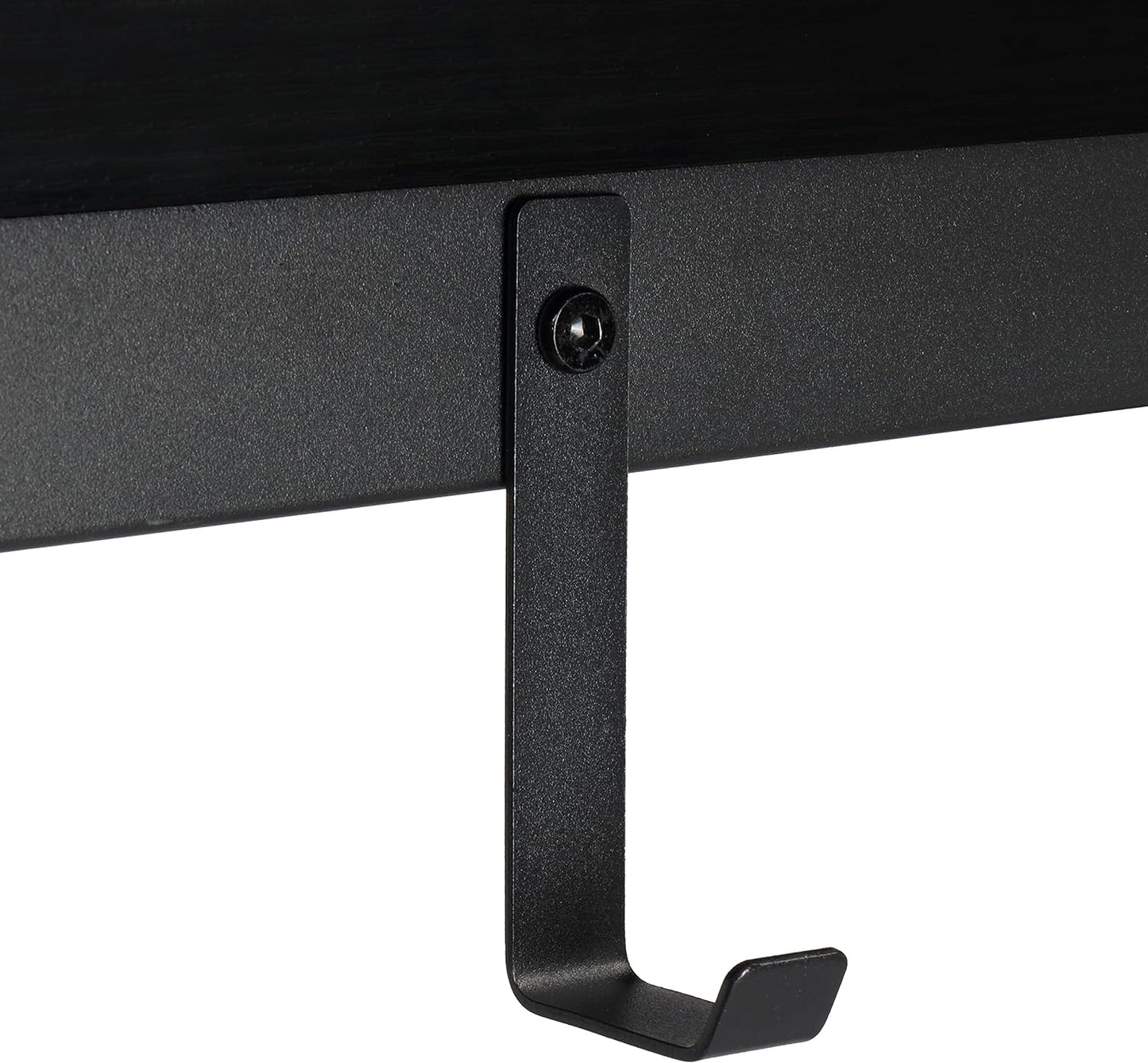 Finnhomy 47" Bar Set - Pub High Top Table With Stools, Rectangular Bar Height Kitchen Set for 2, Industrial Breakfast for Kitchen, Living Room, Rustic Black