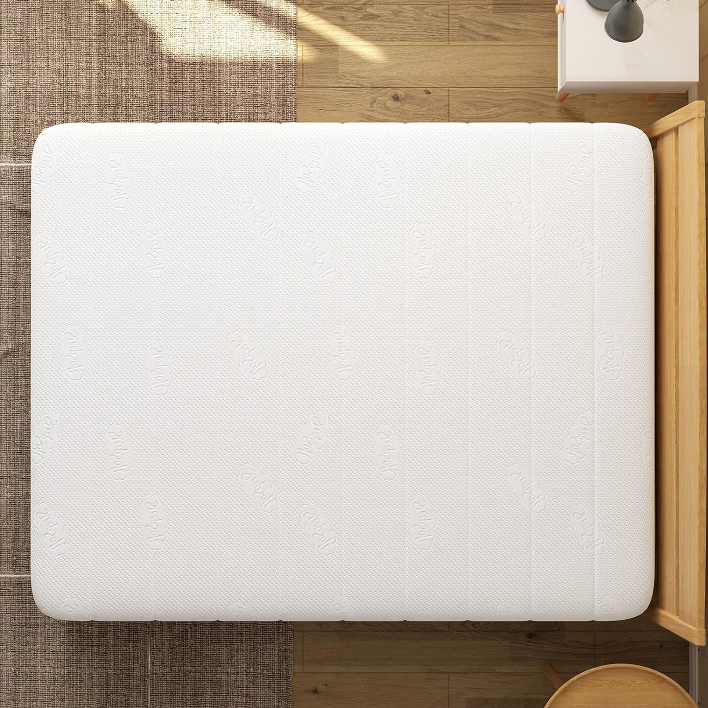 Firm Double Mattress, 12 Inch Memory Foam Full Size Mattress, Full Bed Mattress in a Box,Pressure Relief & Firm Mattress Double Size