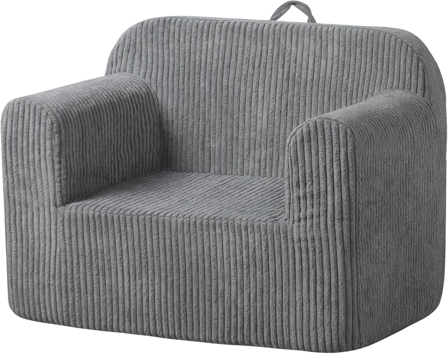Getifun Foam Kids Sofa Chair, Comfy Toddler Couch,Soft Toddler Armchair for Boys and Girls (Gray)