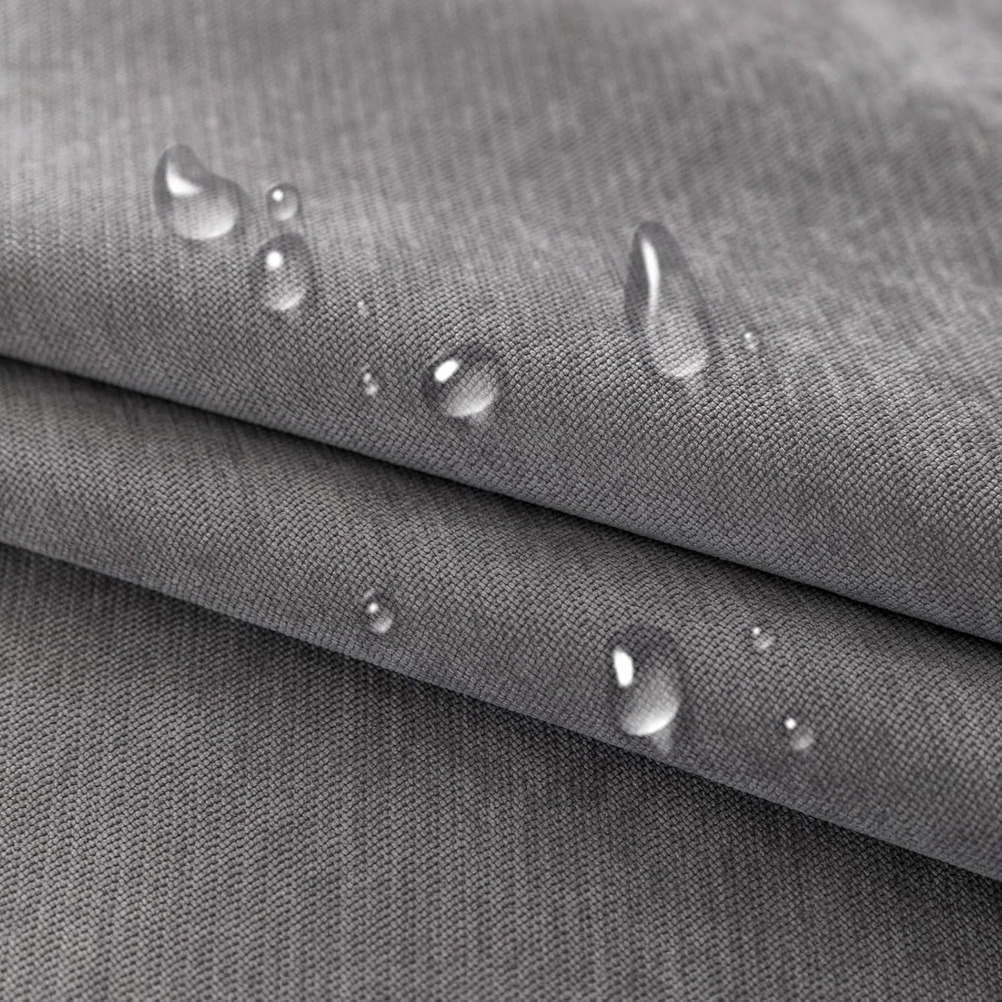 STACYPIK Waterproof Gray Couch Cover for Dogs, Non-Slip Sofa Covers for 3 Cushion Couch,Washable Sectional Cover for L-Shaped, Anti-Scratch Loveseat Cover, Pet-Friendly Furniture Protector-71X134IN