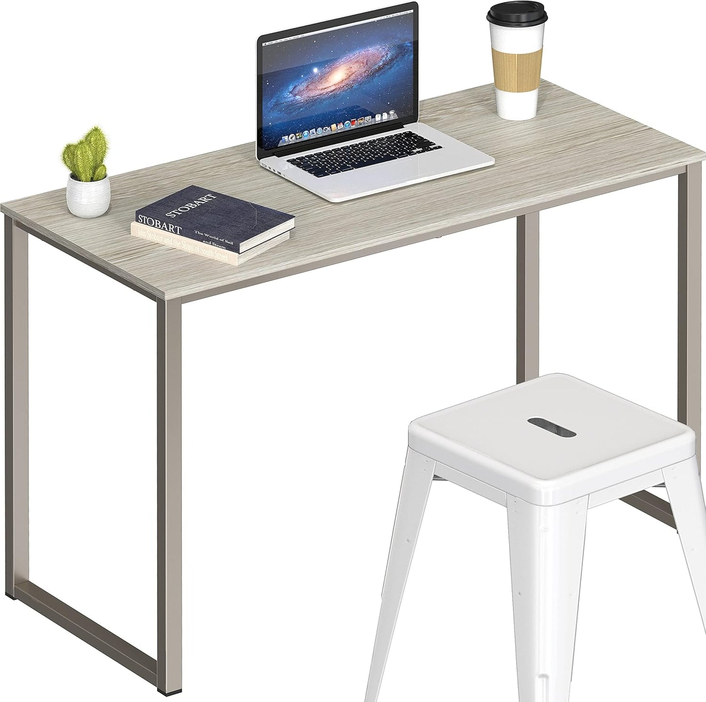 SHW Mission 32-Inch Home Office Computer Desk, Maple
