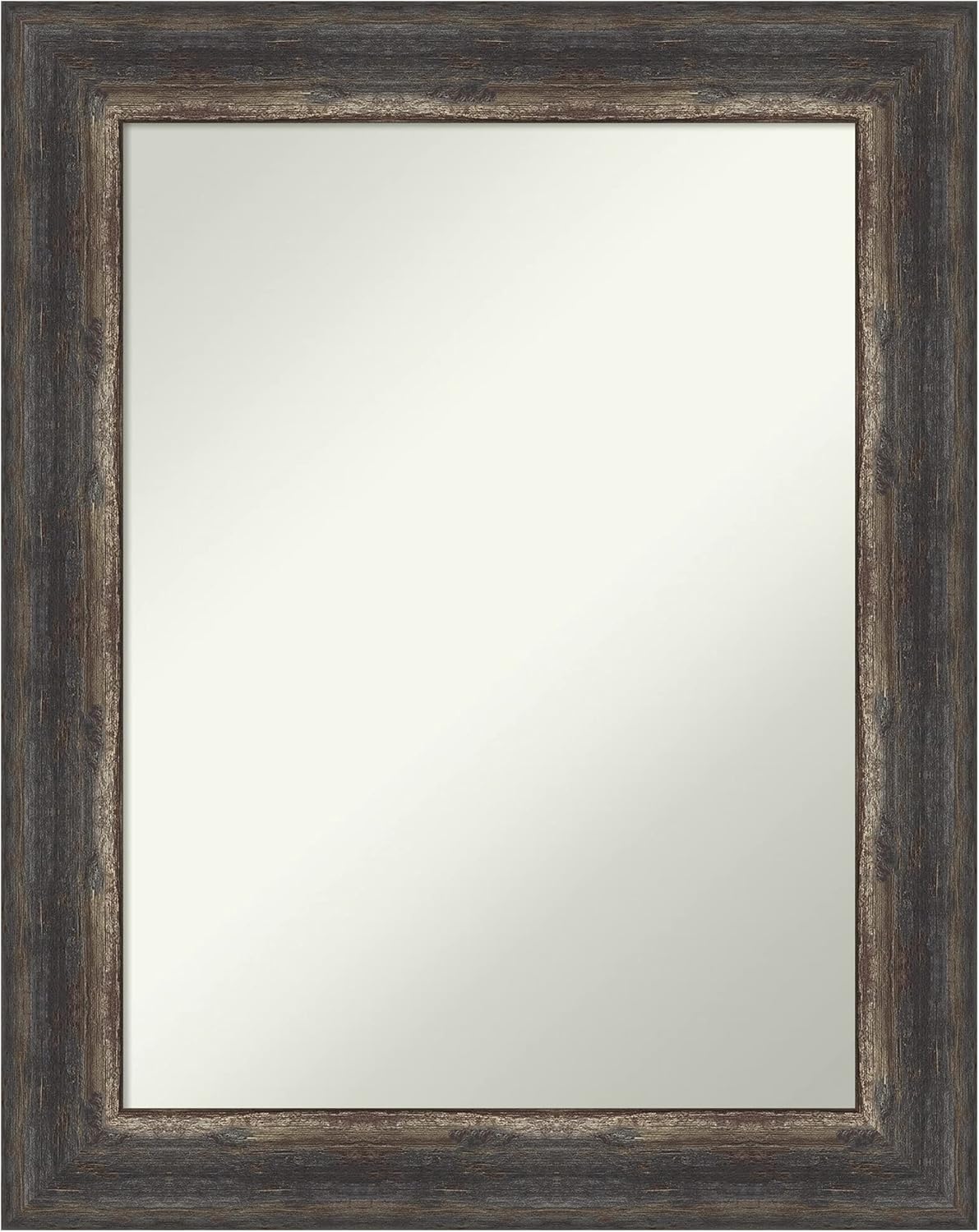 Amanti Art Bronze Bathroom Mirror for Over Sink, 32x26 Ballroom Bronze Rectangle Vanity Mirror, Medium Traditional Frame, Hangs Horizonally and Vertically, Bathroom Wall Decor, Non-Beveled Edge