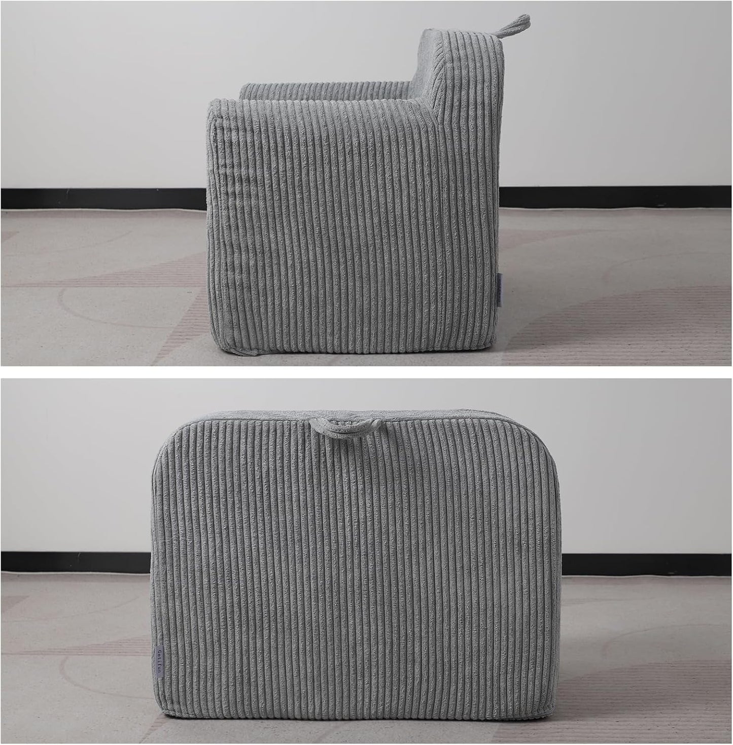 Getifun Foam Kids Sofa Chair, Comfy Toddler Couch,Soft Toddler Armchair for Boys and Girls (Gray)