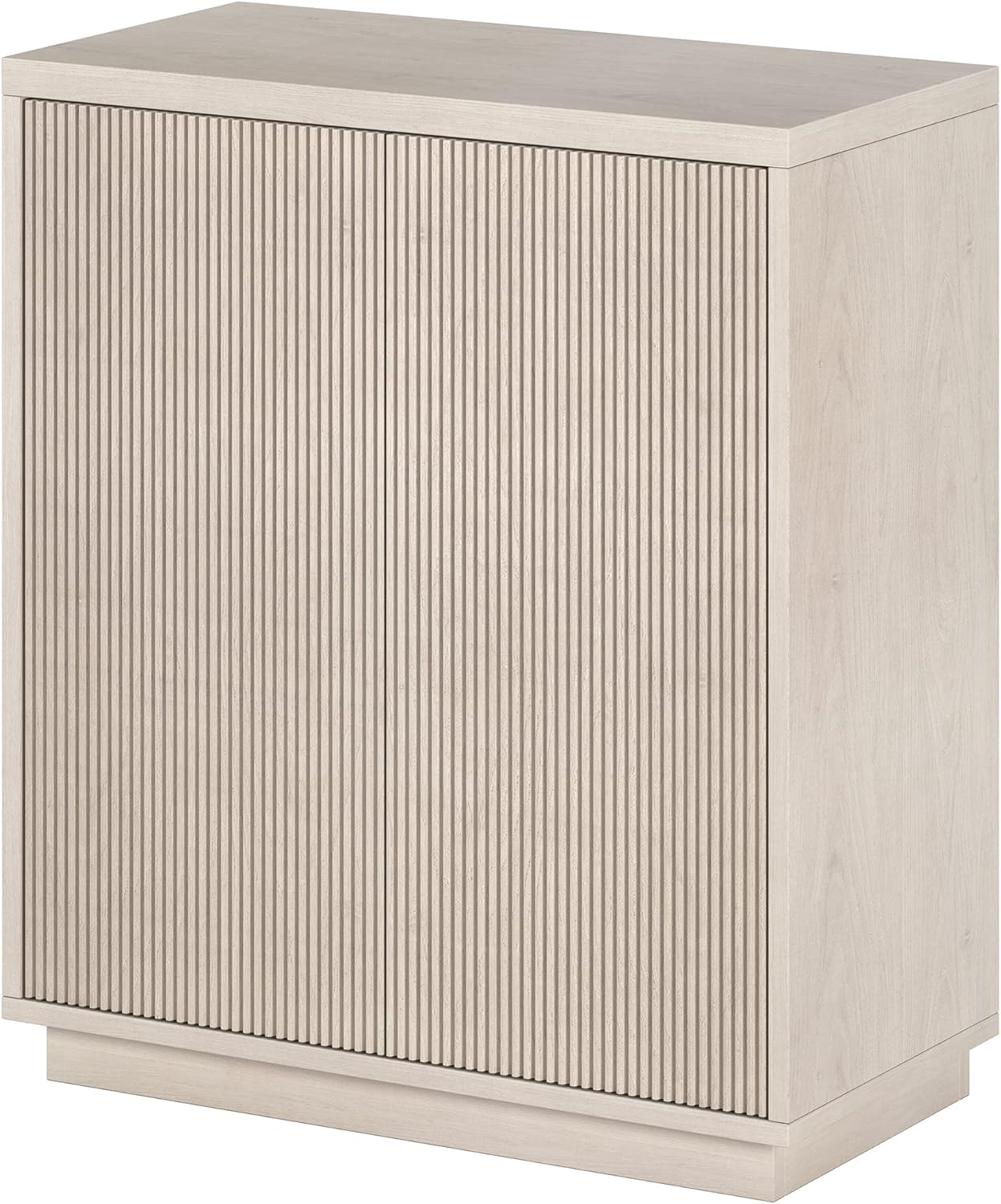 Henn&Hart Alston Accent Cabinet, 28" Wide, Alder White