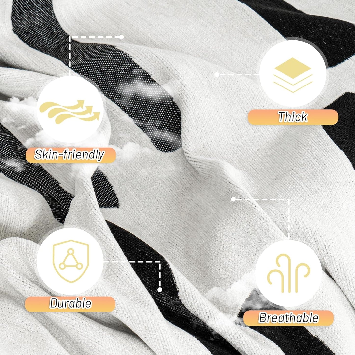 MYSKY HOME Sofa Covers for Sectional Sofa, Couch Cover for Dogs, Couch Covers with Tassel Loveseat Covers Futon Cover L Shaped Cover Washable Chenille Couch Protector, 71" x 134", Black Piano Key