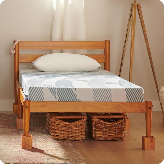 Sealy Dreamlife 6” Foam Mattress-in-a-Box, Twin, SealyComfort Gel Memory Foam, Surface-Guard Technology, Breathable Comfort