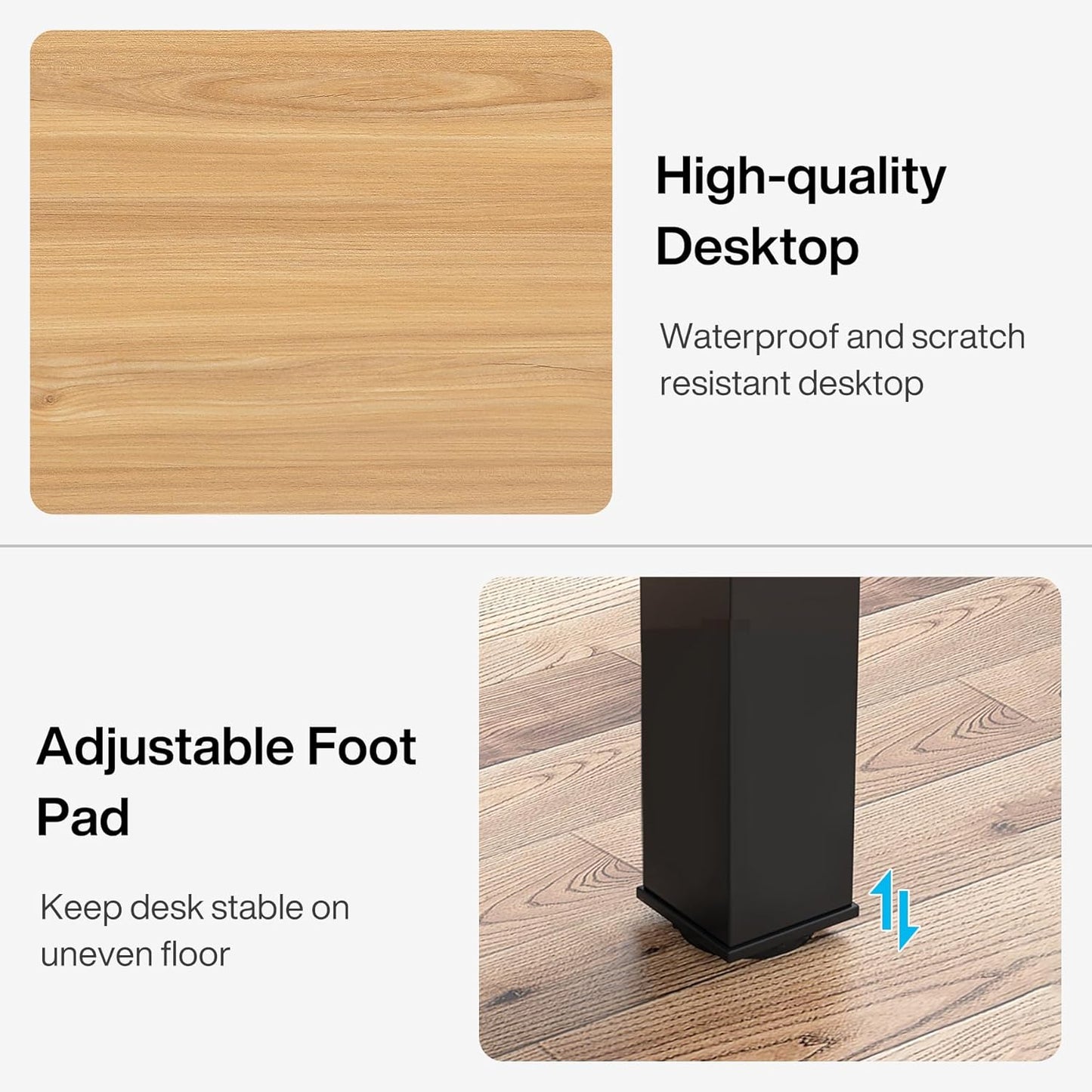 Tribesigns 6.5FT Conference Table, 78.7 Inche Rectangle Meeting Seminar Table, Large Business Tables for 6-8 People (Only Table)