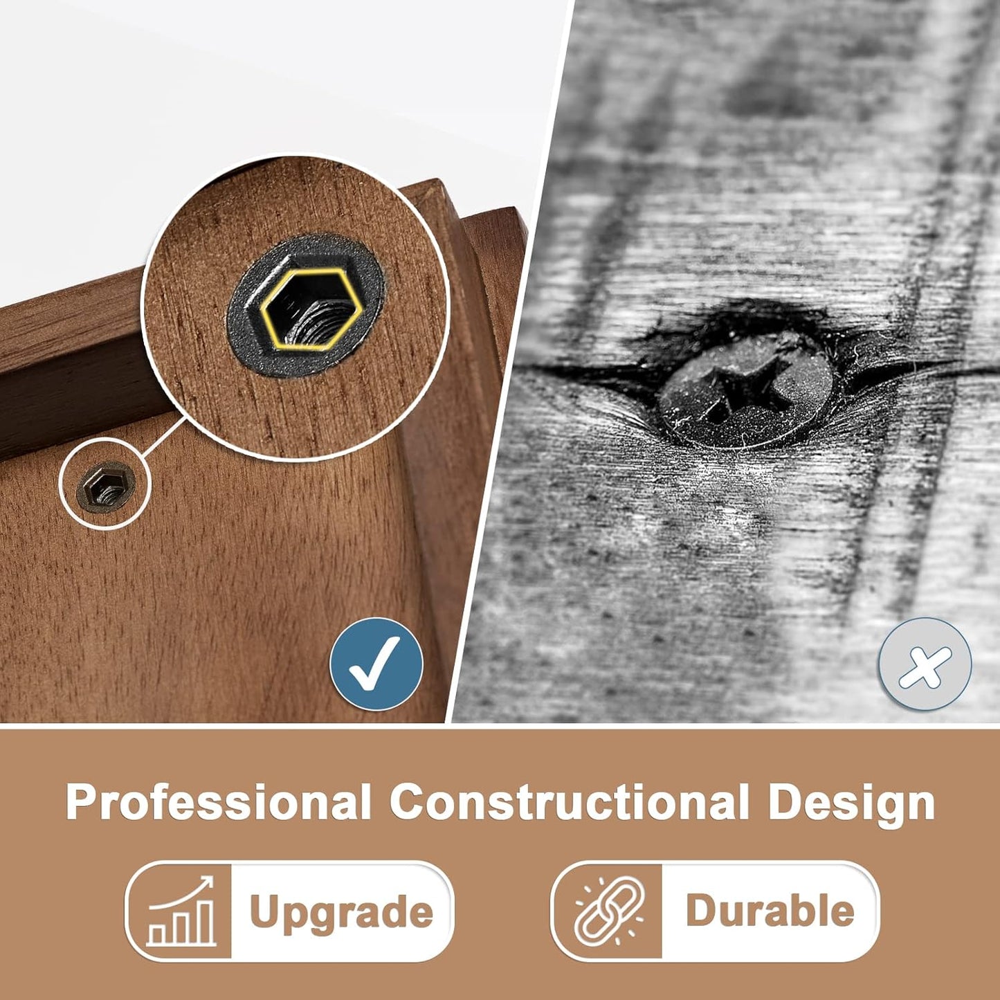 Shoe Rack Bench, 2-Tier Wood Heavy Duty Shoe Organizer Shelf for Entryway, Living Room,Bedroom (Brown, 11.81"X31.5"X16.54")