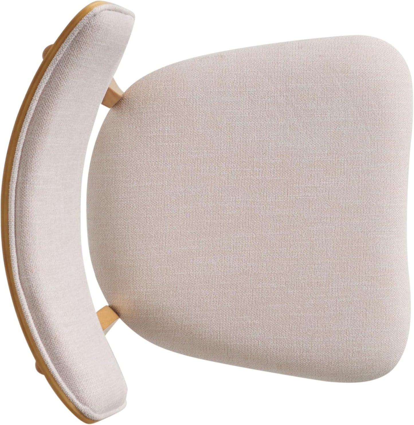 Christopher Knight Home Abraham Mid-Century Modern 7 Piece Dining Set with A-Frame Table, Light Beige + Natural Oak