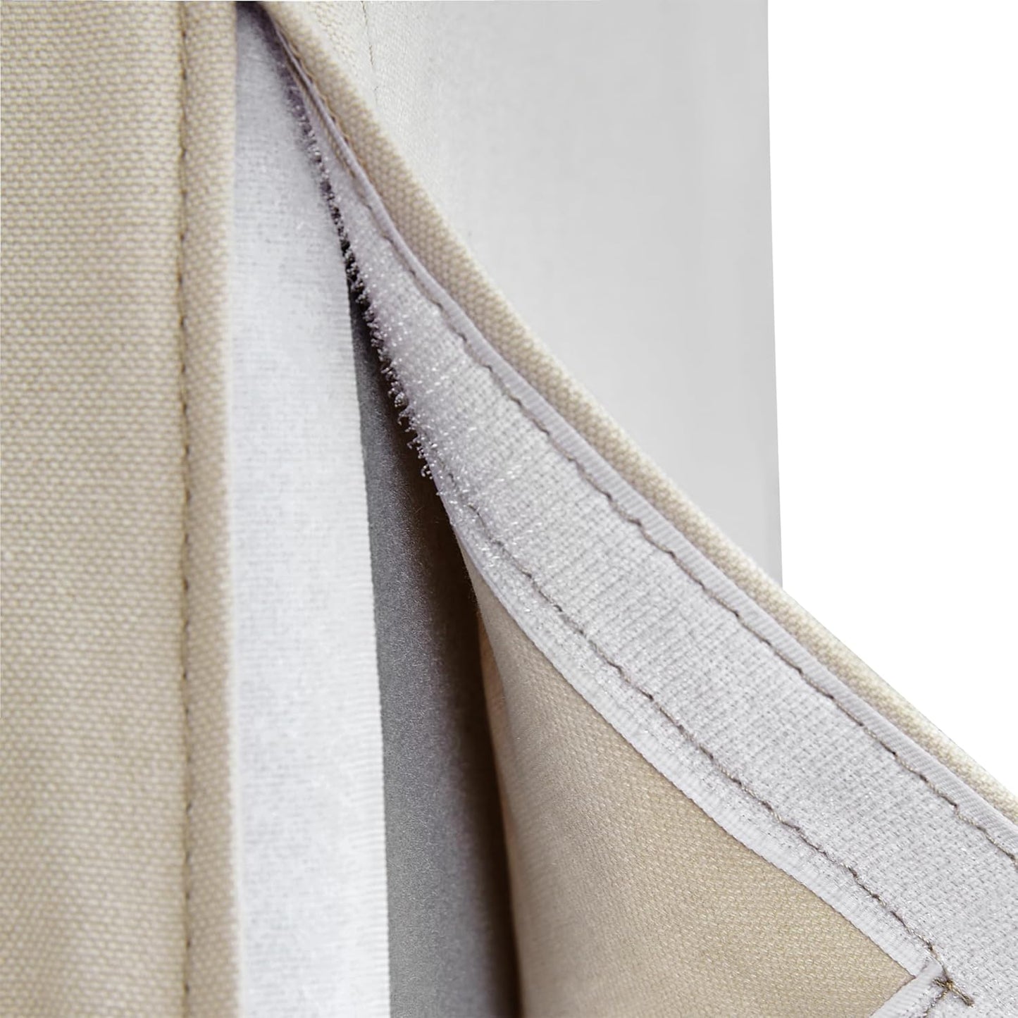 Upholstered Dining Chair Cover Replacement Machine Washable Flax Beige,Only Cover