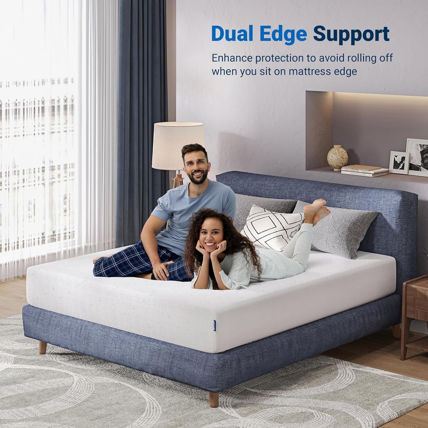 Avenco Queen Mattress, 12 Inch Queen Memory Foam Mattress in a Box for Refresh Sleep & Pressure Relief, CertiPUR-US Certified Soft Queen Size Mattresses