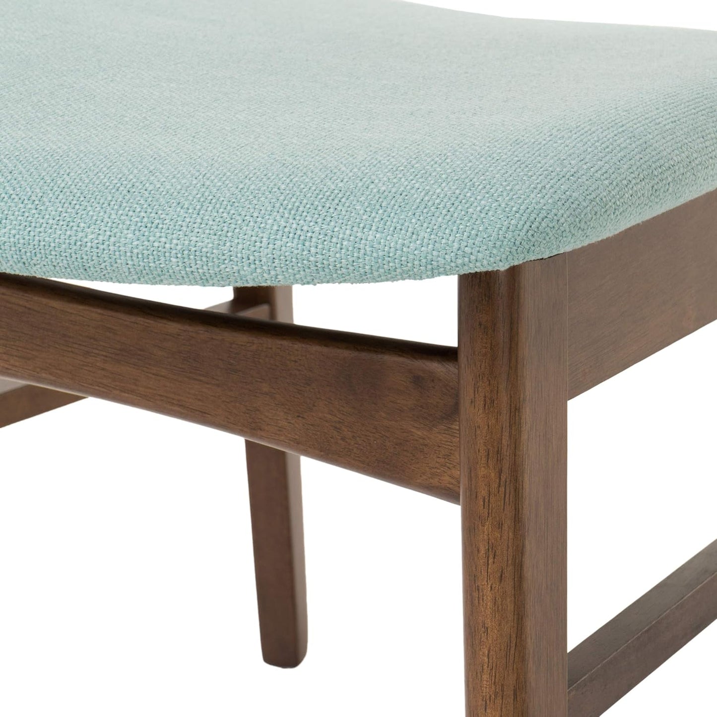 Christopher Knight Home Anthony Mid-Century Modern 7 Piece Dining Set, Mint and Walnut