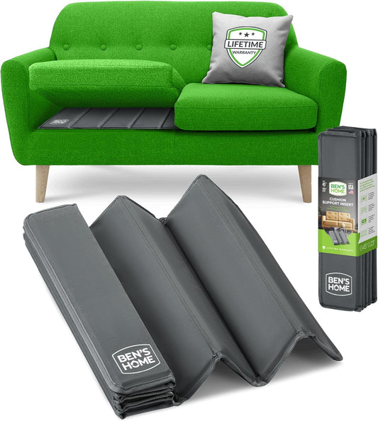 BEN'SHOME® Loveseat Cushion Support for fix Sagging Seats - Heavy Duty Solid .5" Wood Sofa Support Board | Adjustable 48"-54.5" x 25" Under Cushion Insert | Non-Slip Furniture Saver | 400 LB Capacity