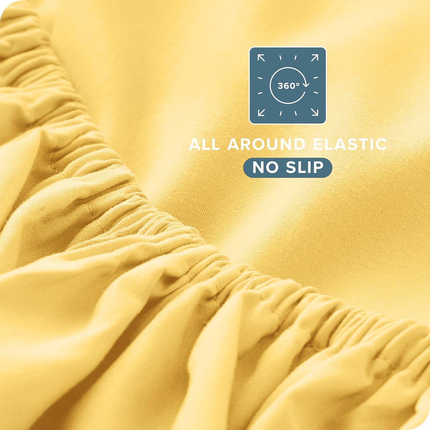 Bare Home Twin XL Sheet Set - College Dorm Size - Luxury 1800 Ultra-Soft Microfiber Twin Extra Long Bed Sheets - Deep Pockets - Easy Fit - Extra Soft - 3 Piece Set - Bed Sheets (Twin XL, Lemon Drop)