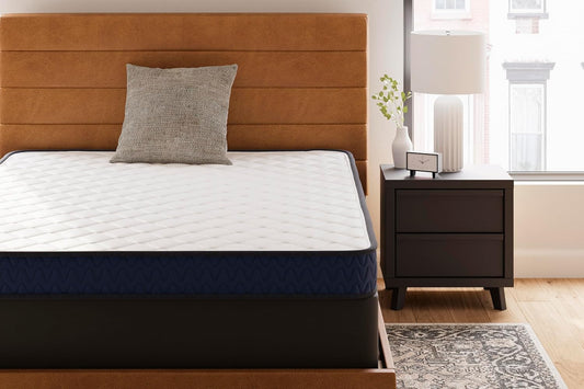 Signature Design by Ashley Queen Size Medium Firm 6 Inch Memory Foam Mattress with Breathable Quilted Cover, Fiberglass Free, Mattress in A Box