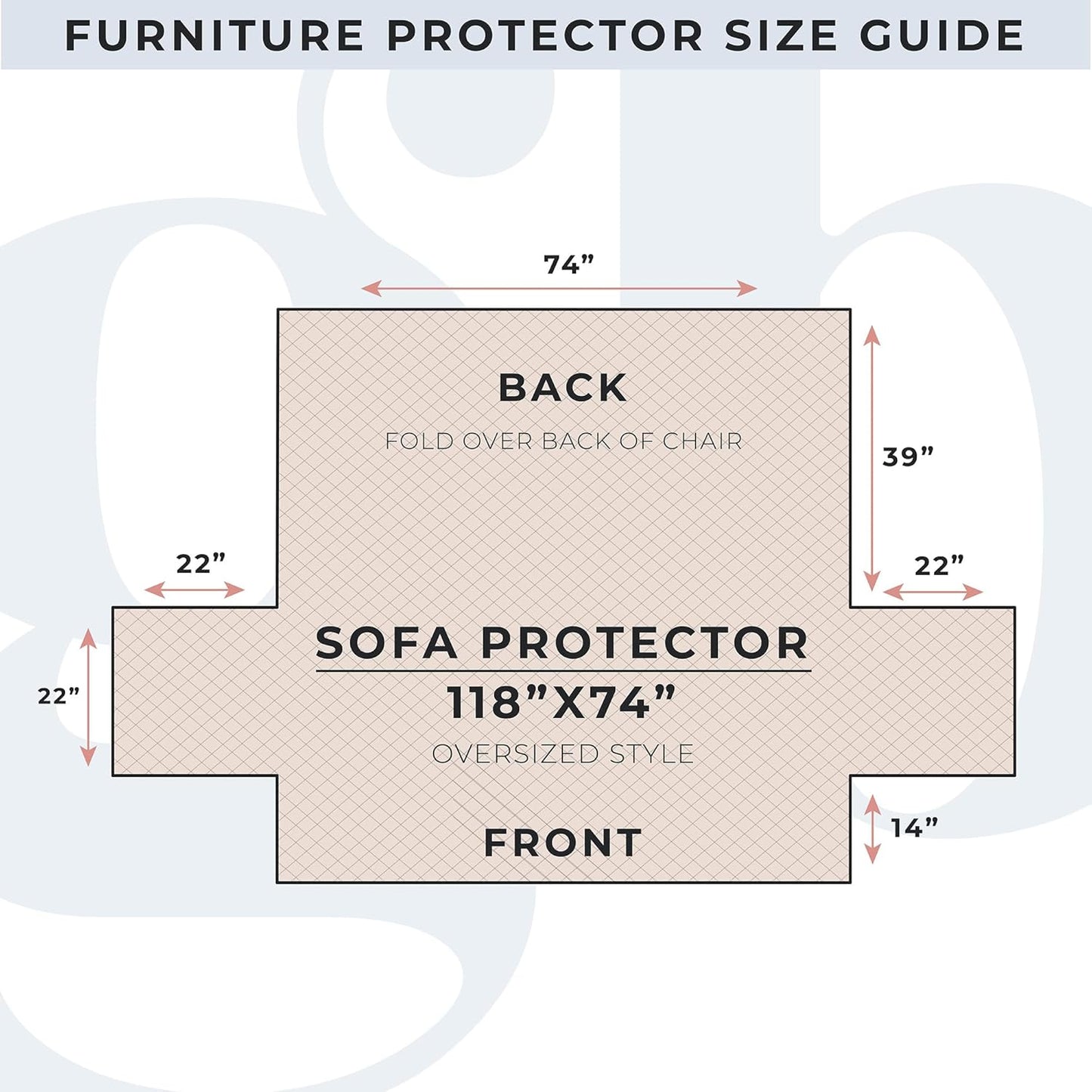 Great Bay Home Reversible Patchwork Sofa Cover - Washable Slipcover Furniture Protector with Elastic Straps - Couch Cover for Dogs, Kids, and Pets - Box-Stitched Detail (Sofa, Olive/Brown)