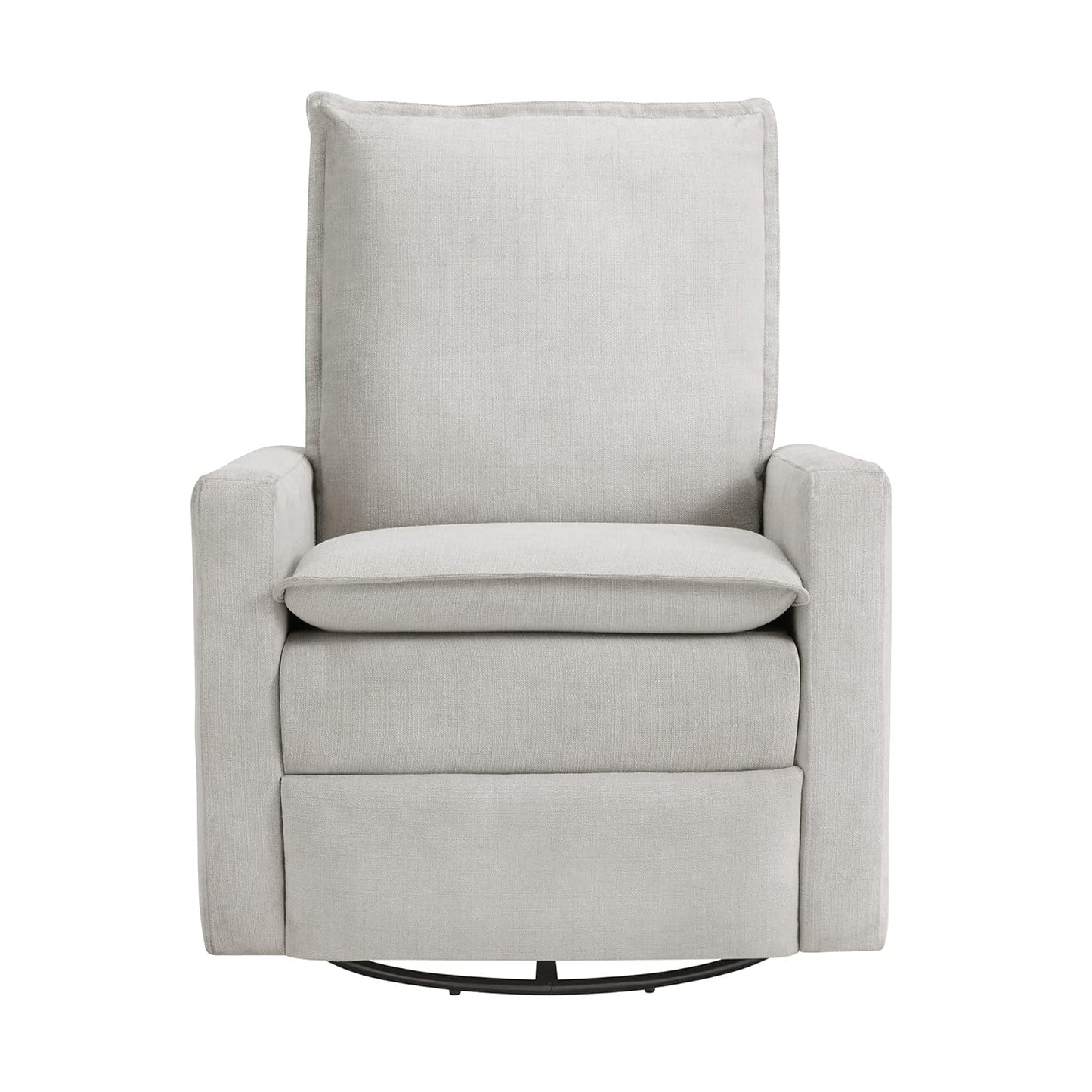 Oxford Baby Uptown Upholstered Swivel Glider & Recliner Nursery Chair, Sand
