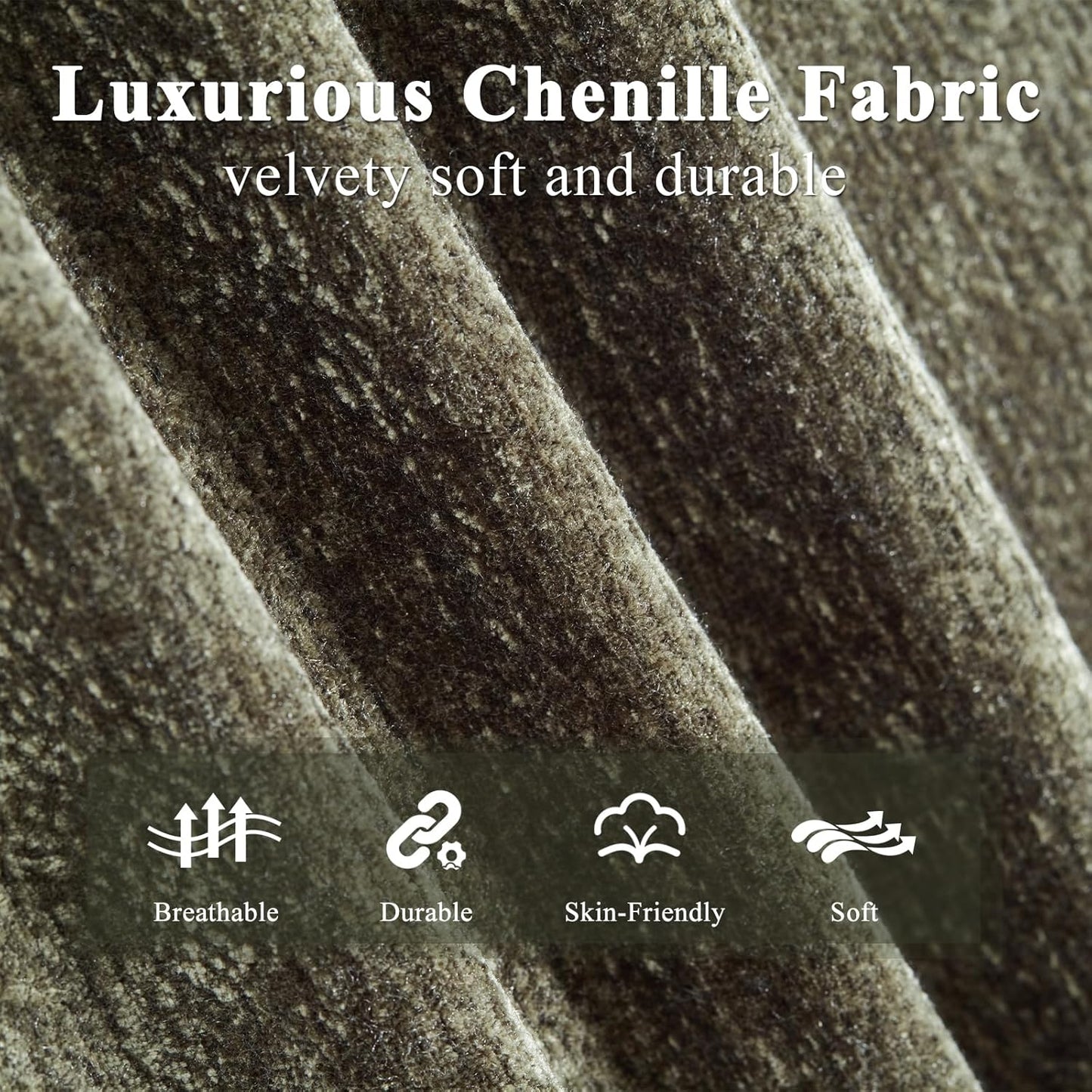 Bean Bag Chair, Fireside Chair Big Bean Bag Sofa for Adults/Teens, Memory Foam Bean Bag Gaming Chairs with Comfy Design & Premium Fabric, Lazy Floor Sofa for Living Room, Bedroom, Olive Green